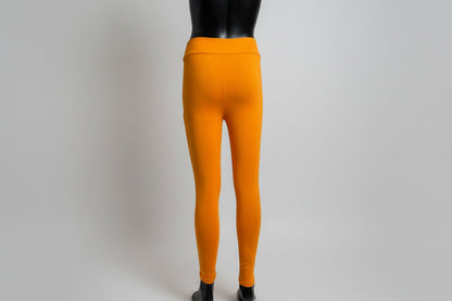 Solid colour, soft, stretch leggings in black, green, navy, grey, orange, pink, fuchsia, purple and more!