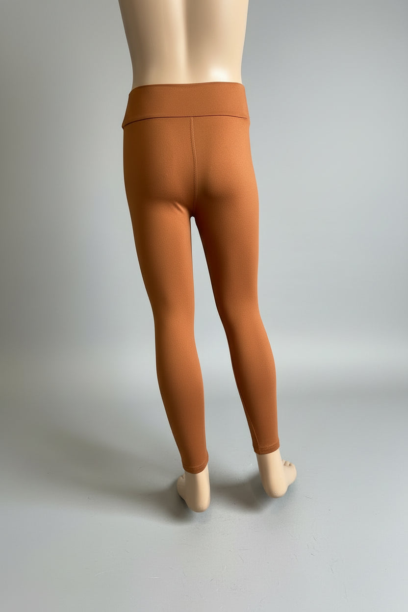 Solid colour, soft, stretch leggings in black, green, navy, grey, orange, pink, fuchsia, purple and more!