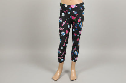 Sweets design full length stretch leggings