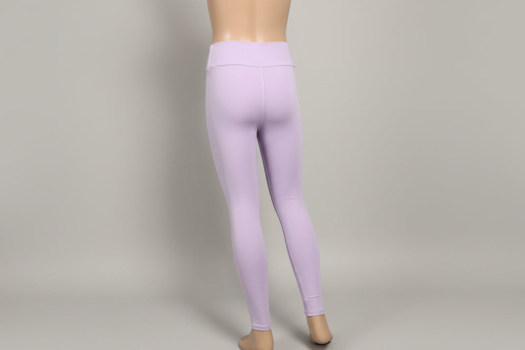 Solid colour, soft, stretch leggings in black, green, navy, grey, orange, pink, fuchsia, purple and more!