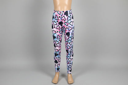 Heart design leggings
