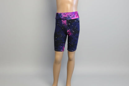 Soft, stretch, girls shorts, choice of pattern & size!