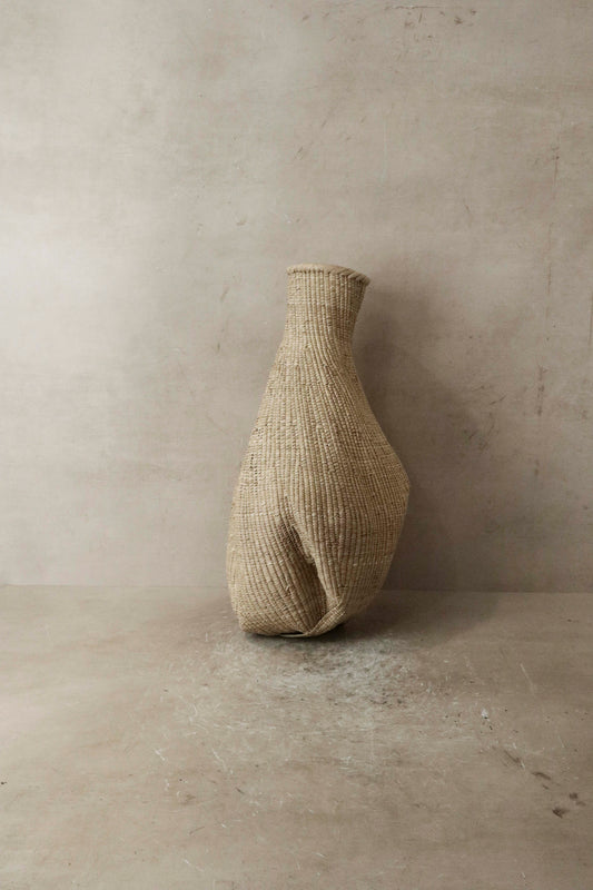 Garlic Gourd woven basket - Zimbabwe - 52.2