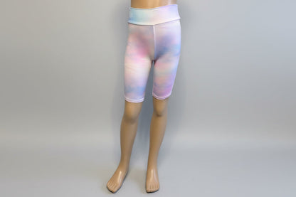 Soft, stretch, girls shorts, choice of pattern & size!
