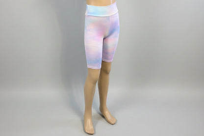 Soft, stretch, girls shorts, choice of pattern & size!