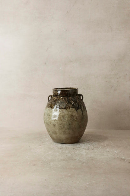 Vintage Glazed Yunnan Pot - OB52