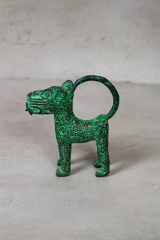 Benin Bronze Leopard sculpture - 56.19