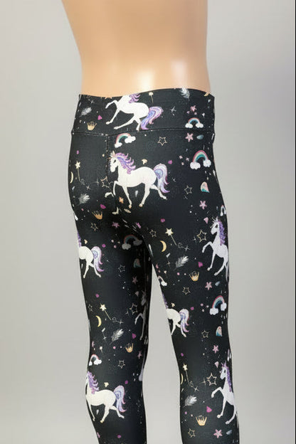 Rainbow pony leggings