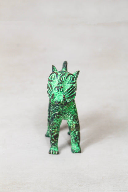 Benin Bronze Leopard sculpture - 56.24