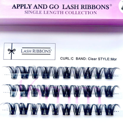 Pre-Glued Lashes - K Glue No Faff Lash - Mor
