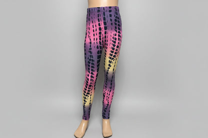 Jazzy design full length stretch leggings