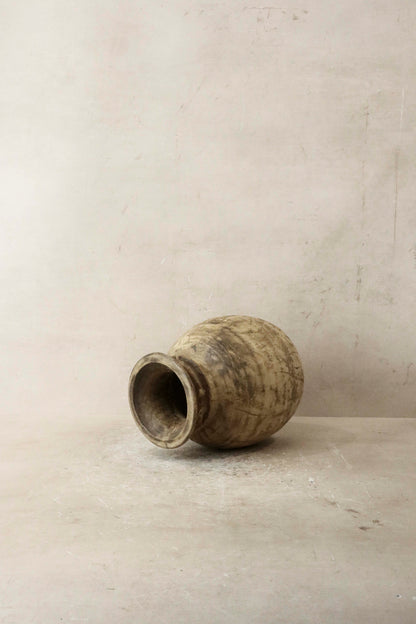 Vintage Teak Vase - 54.7