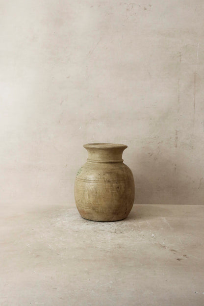 Vintage Teak Vase - 54.9