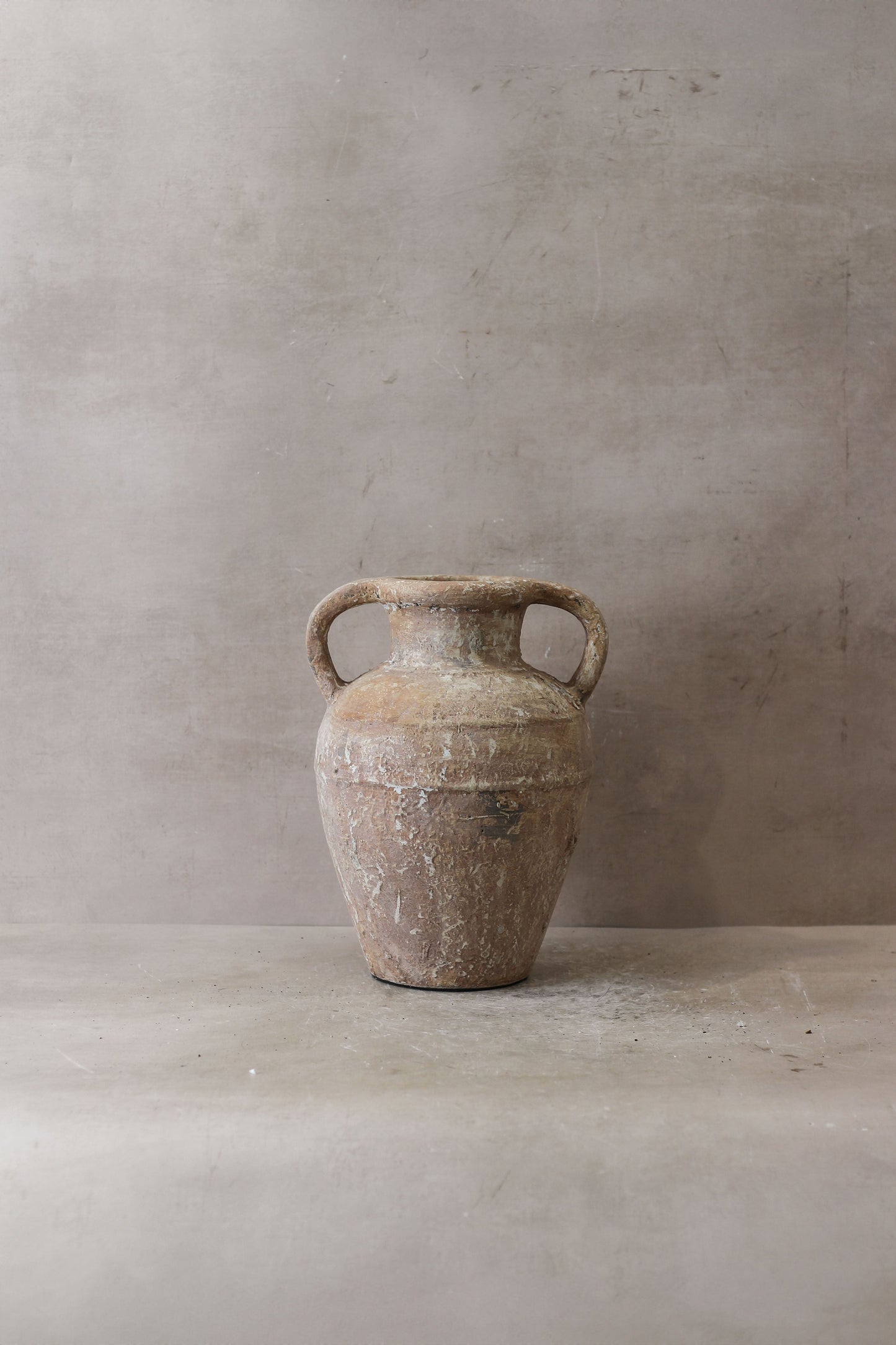 Indonesian Rustic Brown Vase 16