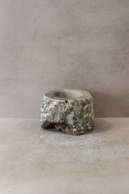 Rough Cut Onyx Candleholder XL 14.2