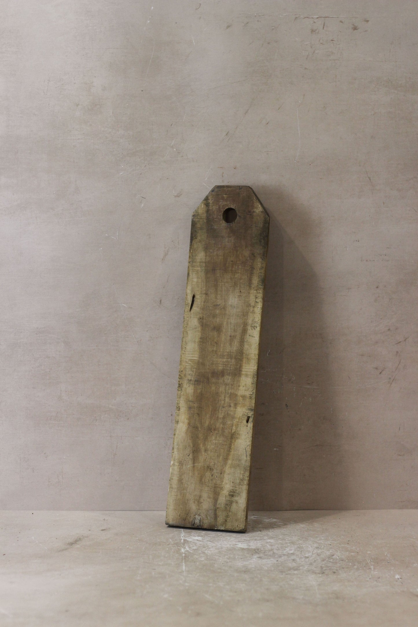 Vintage Elm Wooden Washboard - no 6
