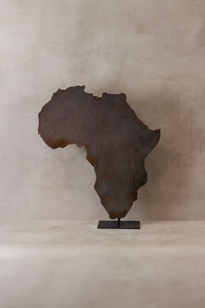 Rusted Map of Africa Large (77)