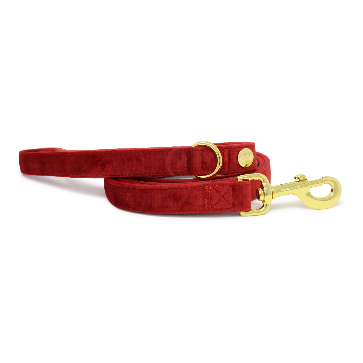 Ruby Red Velvet Collar No
