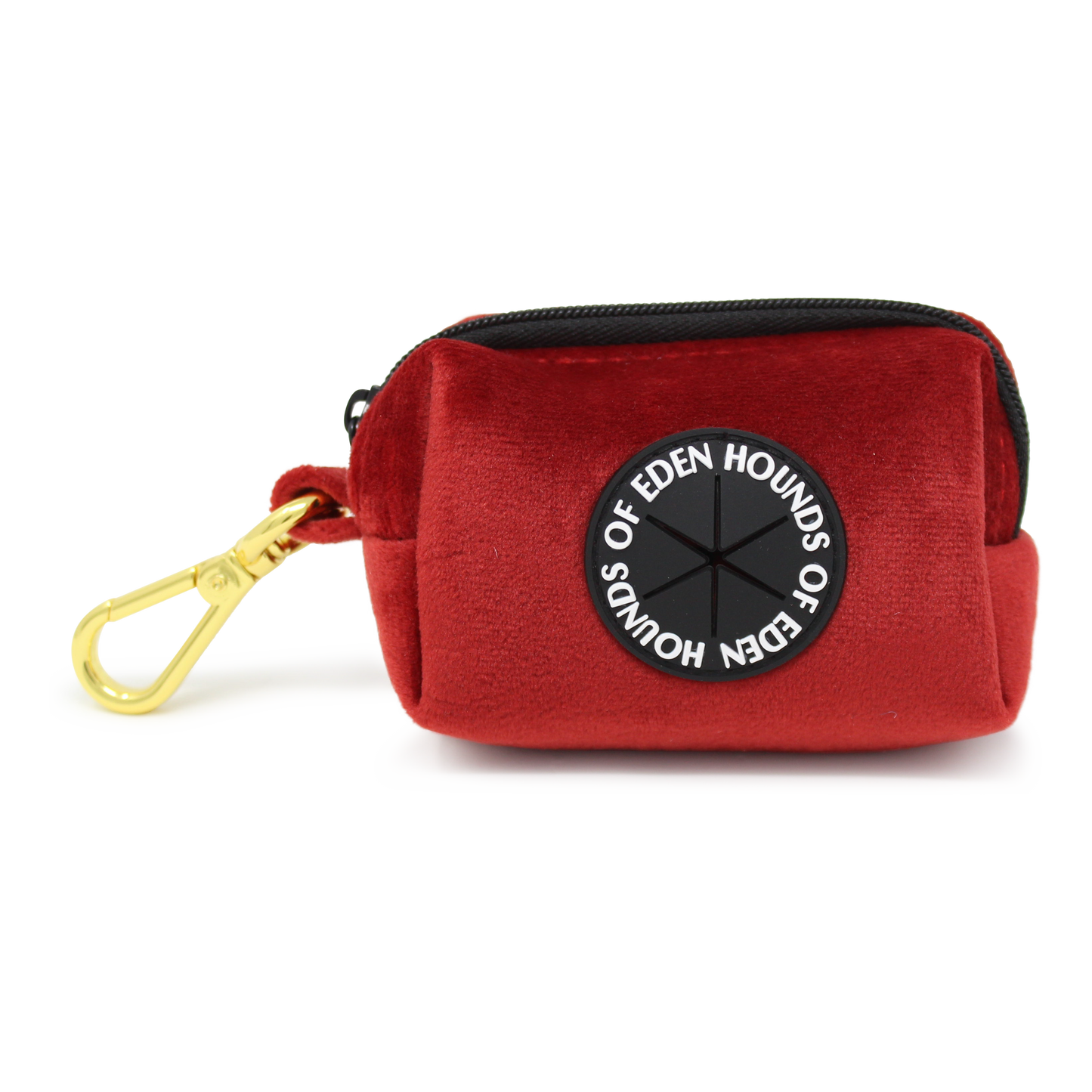 Ruby Red Velvet Collar No