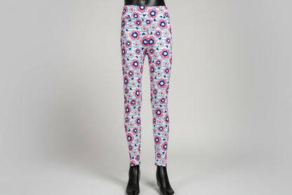 Cute floral leggings