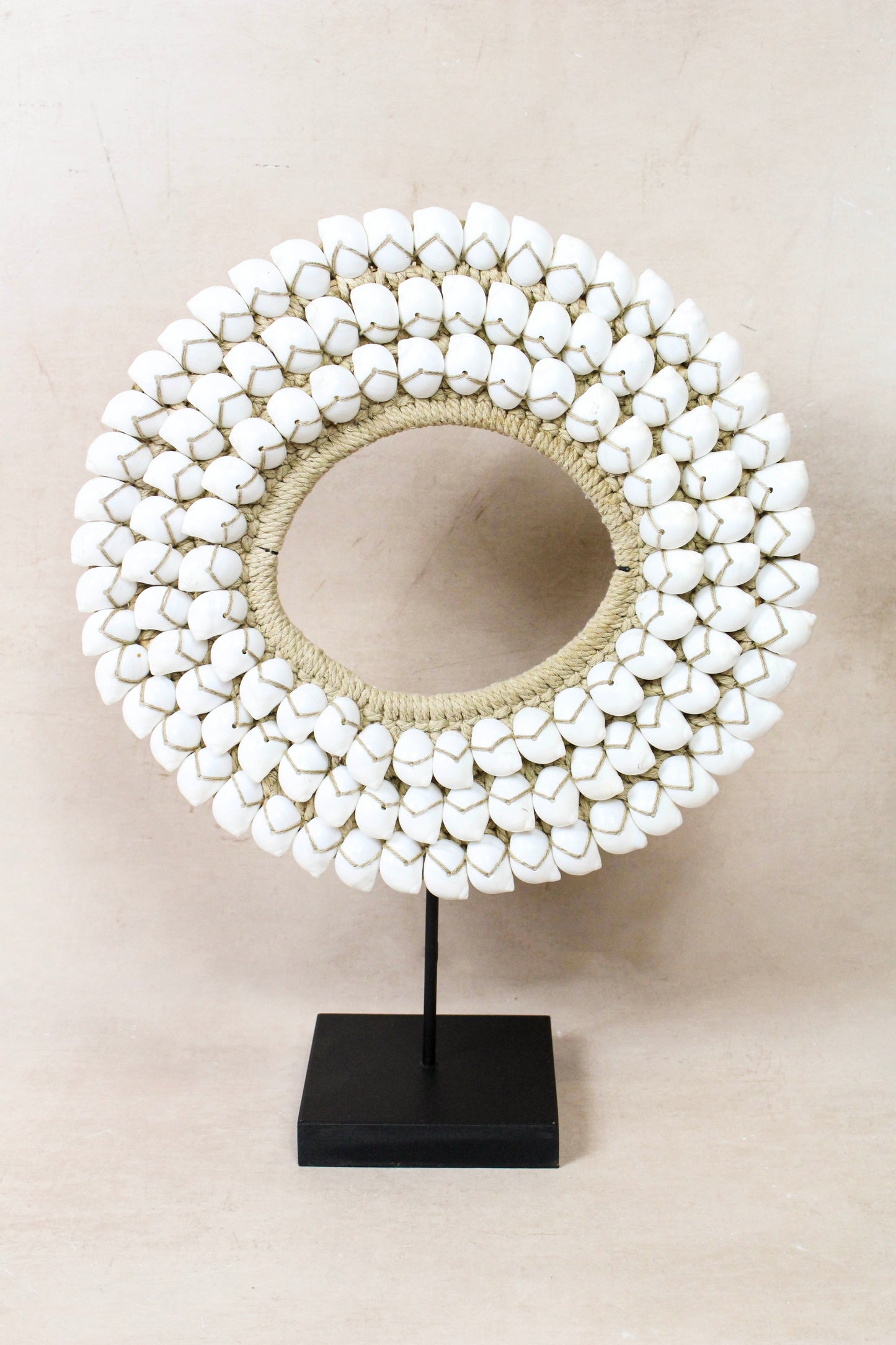 Handmade White Shell Necklace 26.2