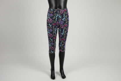 Flower patterned Capri leggings, choice of size & design!