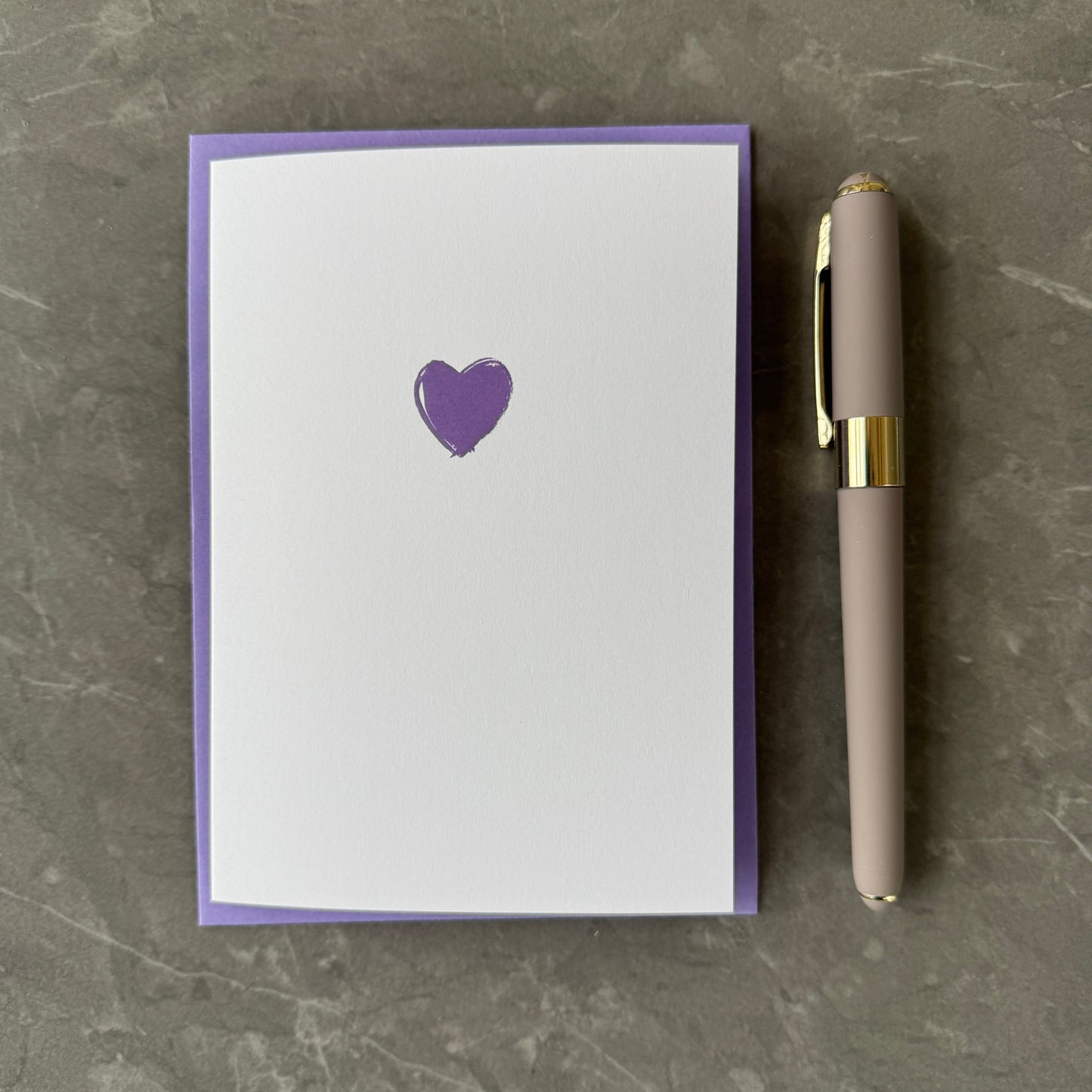 Multicolour Love Heart Cards