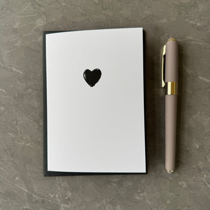 Multicolour Love Heart Cards