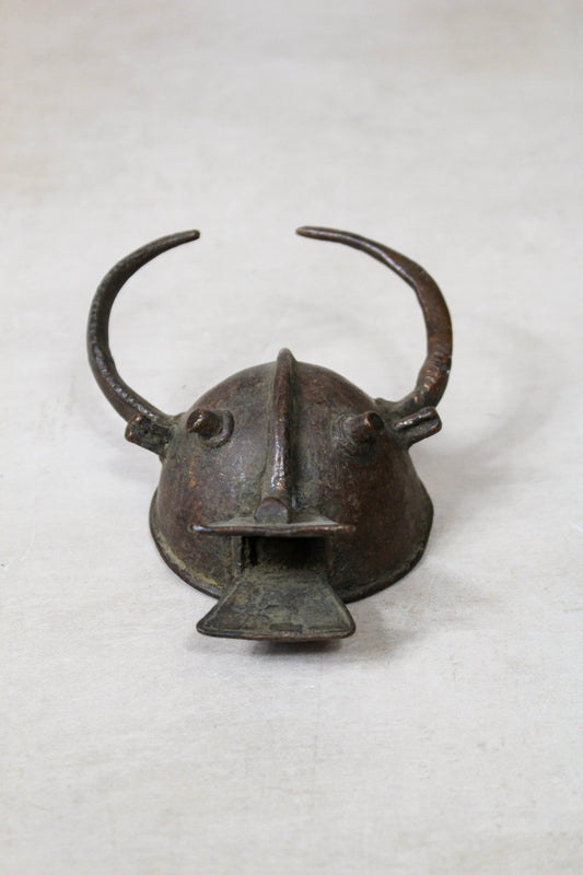 Benin Bronze Face - 77.3