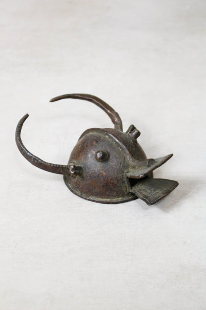 Benin Bronze Face - 77.3