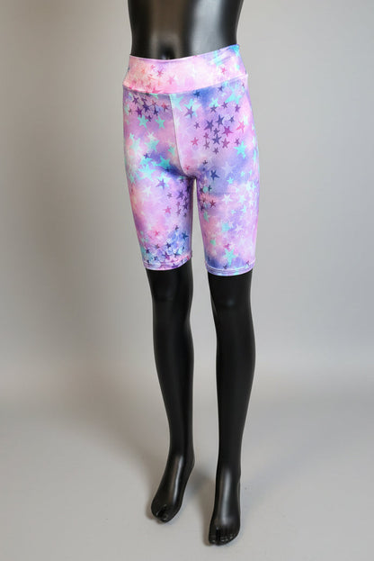 Soft, stretch, girls shorts, choice of pattern & size!