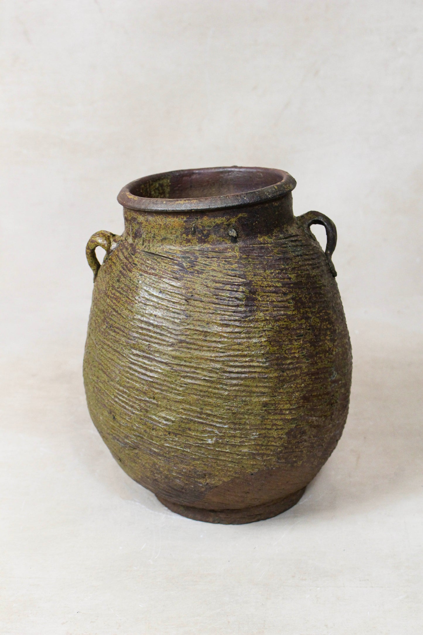 Antique Earthenware Preserve Pots - AEP 14