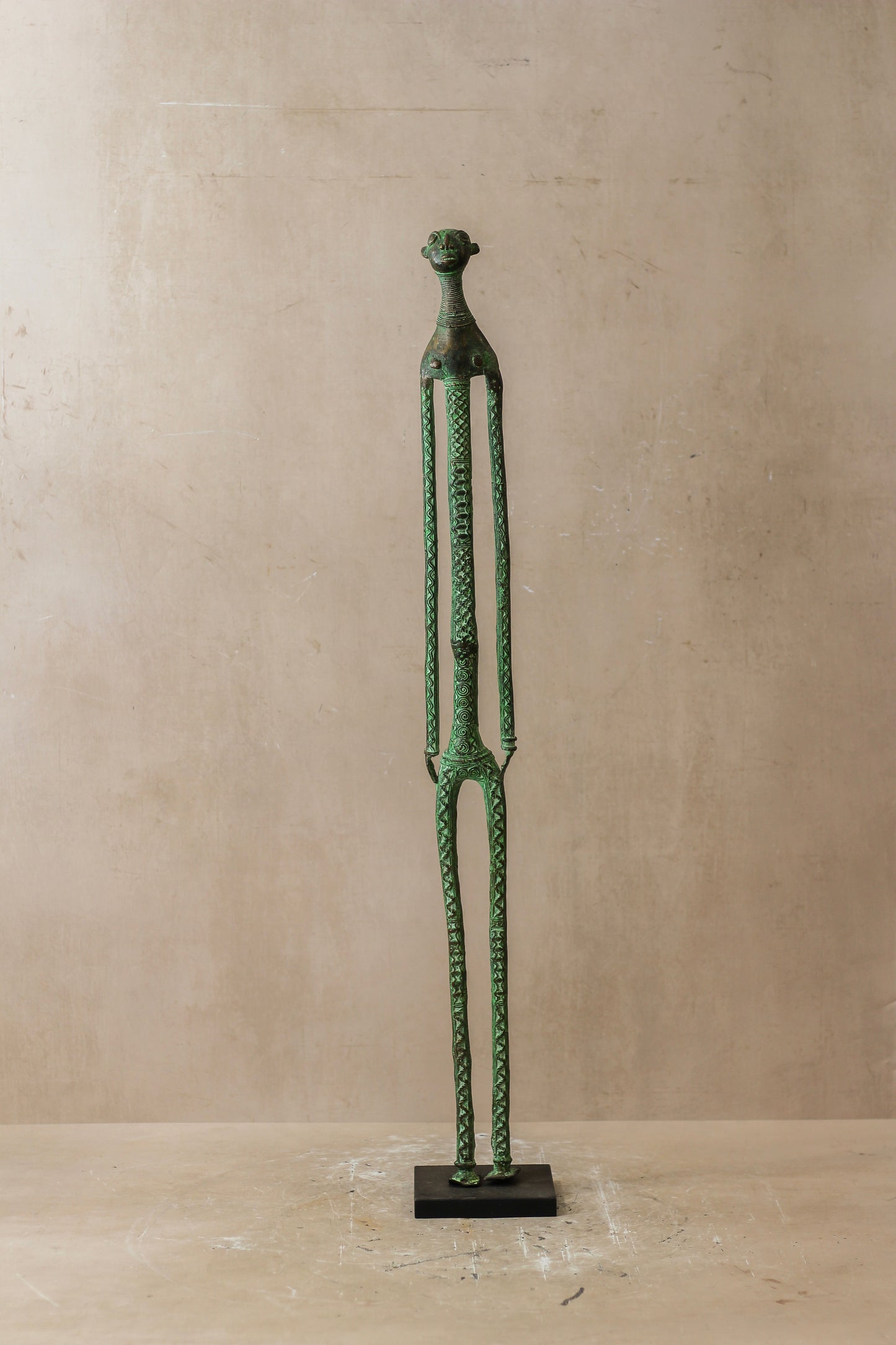 Benin Bronze Sculpture - 2.3