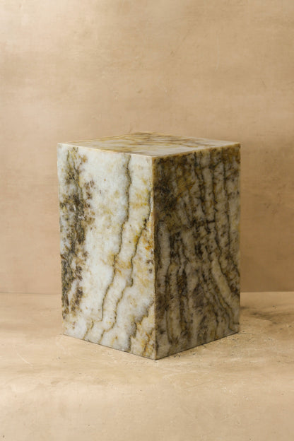 Onyx Side Table Pedestal - Hollow - No 11