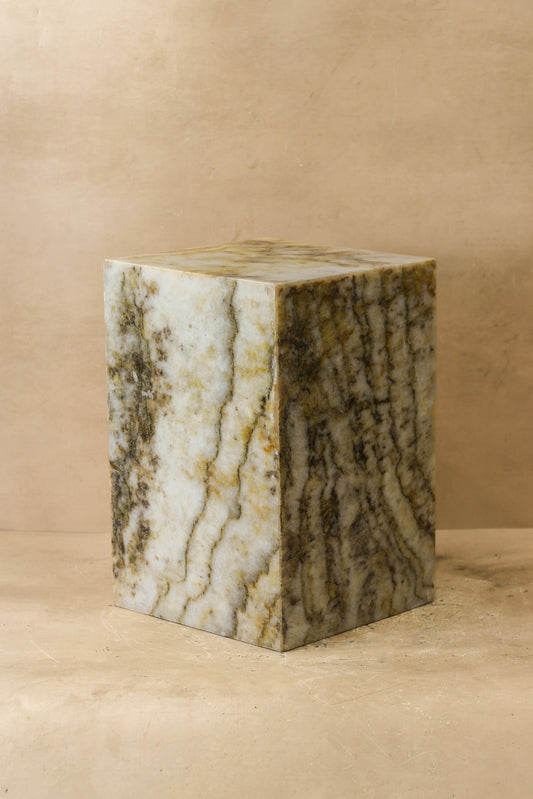 Onyx Side Table Pedestal - Hollow - No 11