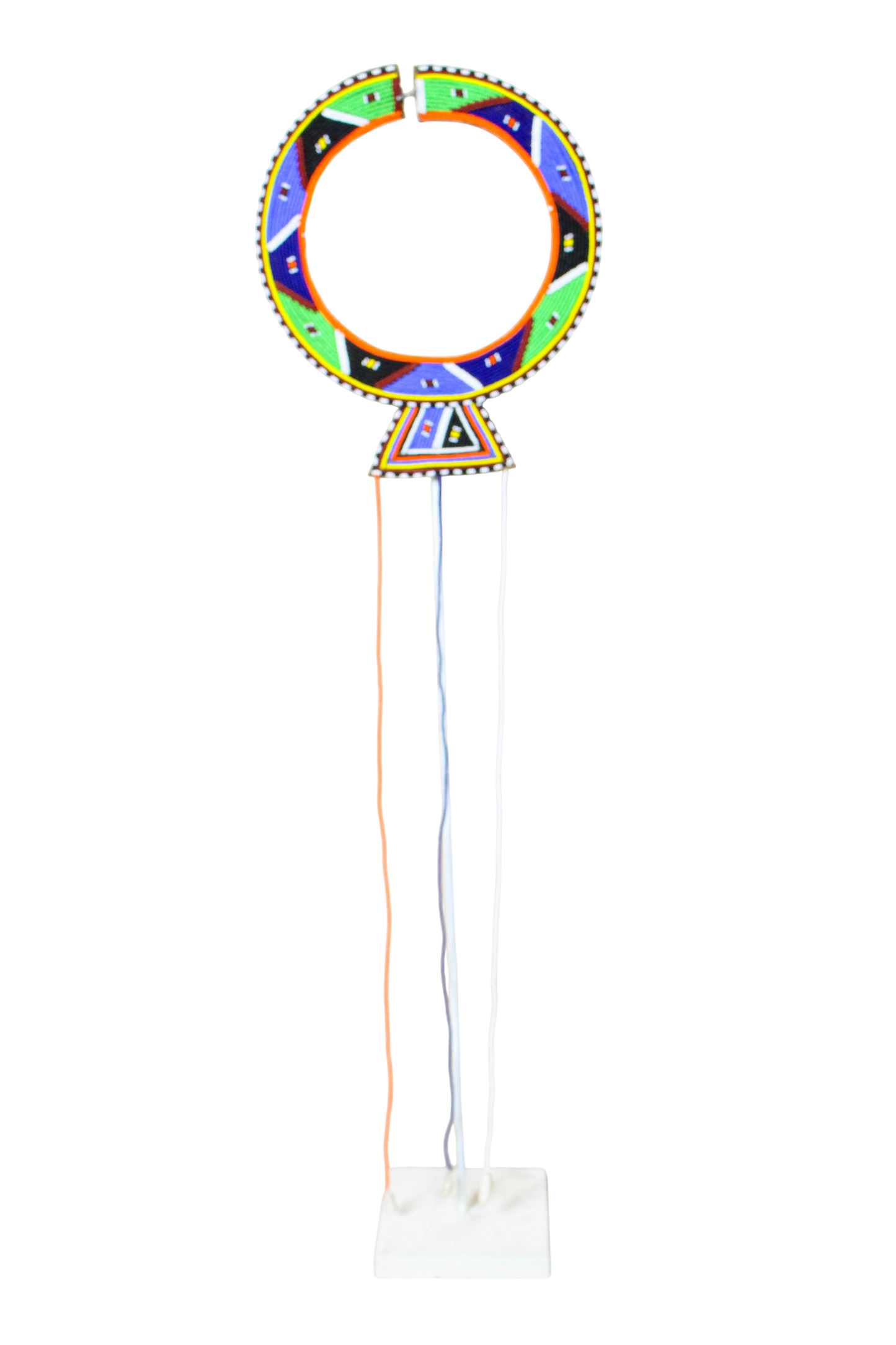 Kenya Maasai beaded Necklace - M1