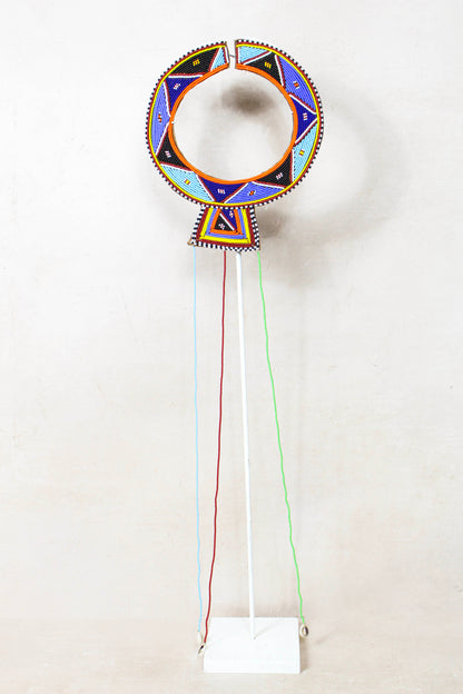 Kenya Maasai beaded Necklace - M4