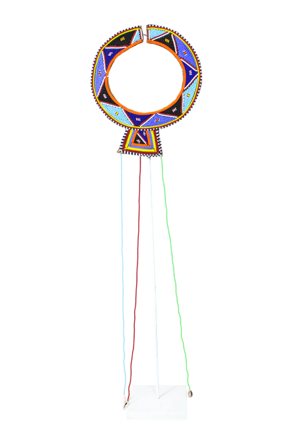Kenya Maasai beaded Necklace - M4