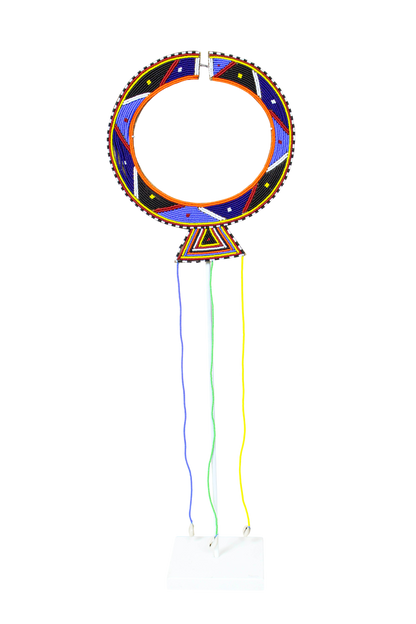 Kenya Maasai beaded Necklace - S3