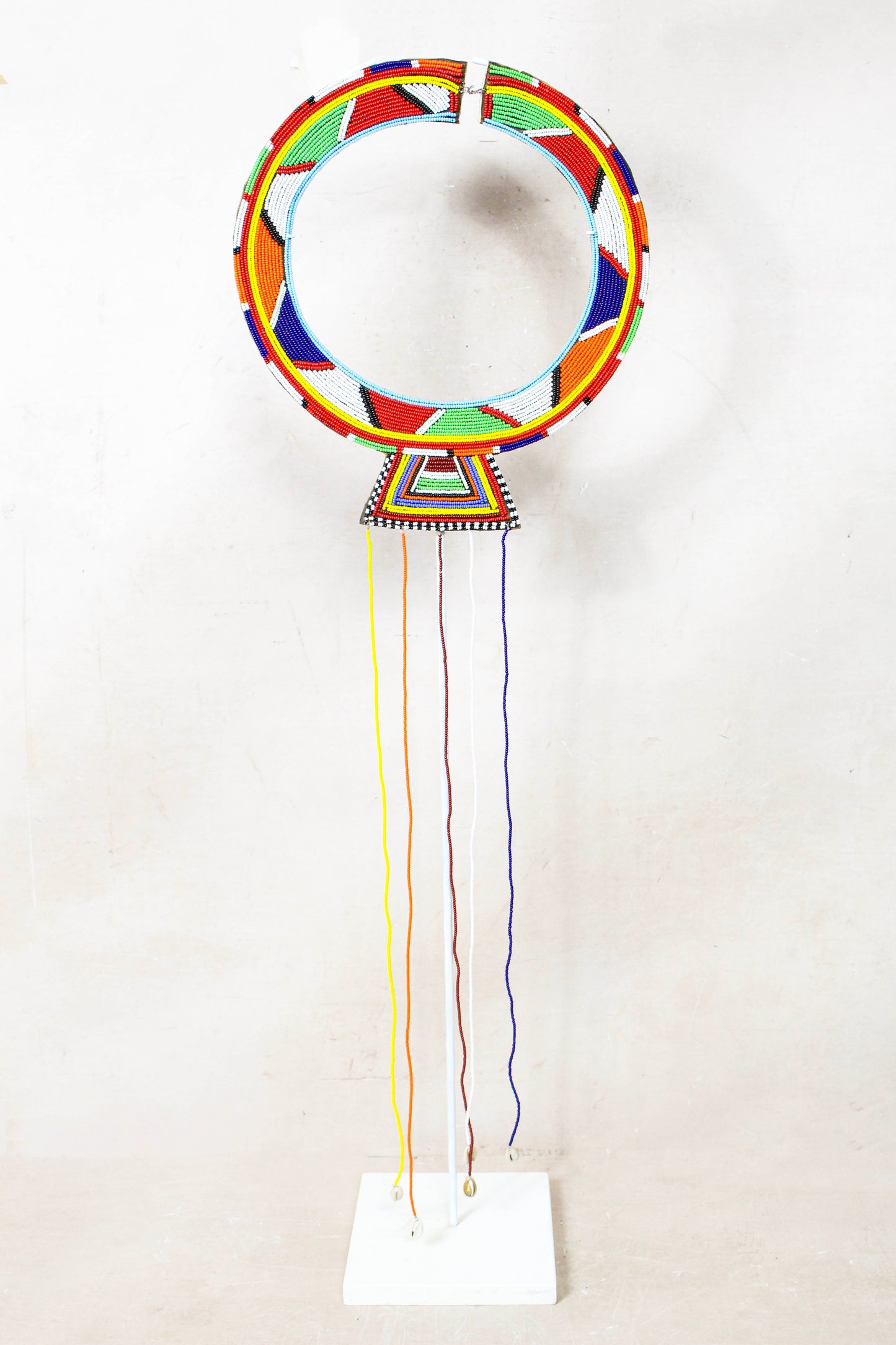 Kenya Maasai beaded Necklace - L1
