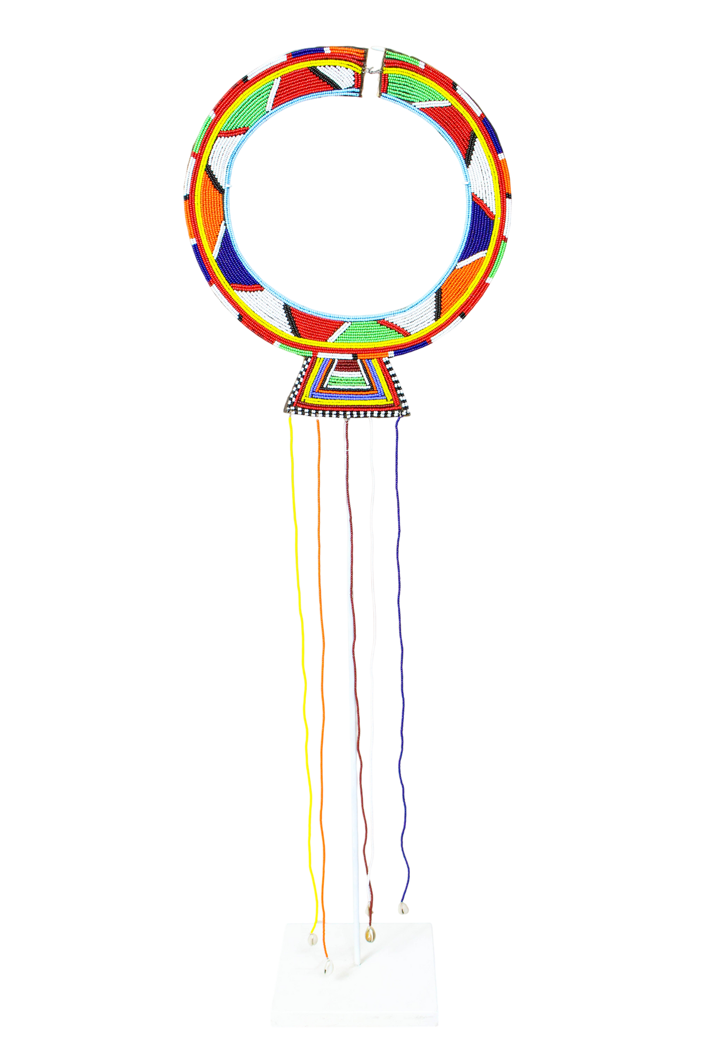 Kenya Maasai beaded Necklace - L1
