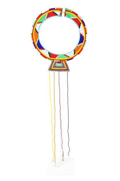 Kenya Maasai beaded Necklace - L1