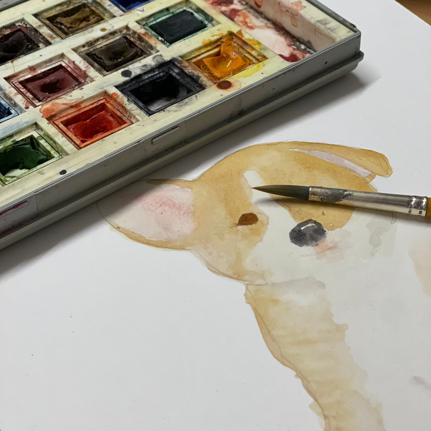 Golden Moments: Adorable Golden Retriever Greeting Card for Every Occasion!