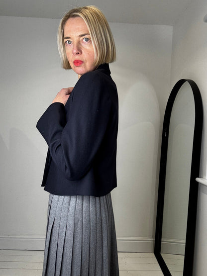 COS cropped blazer