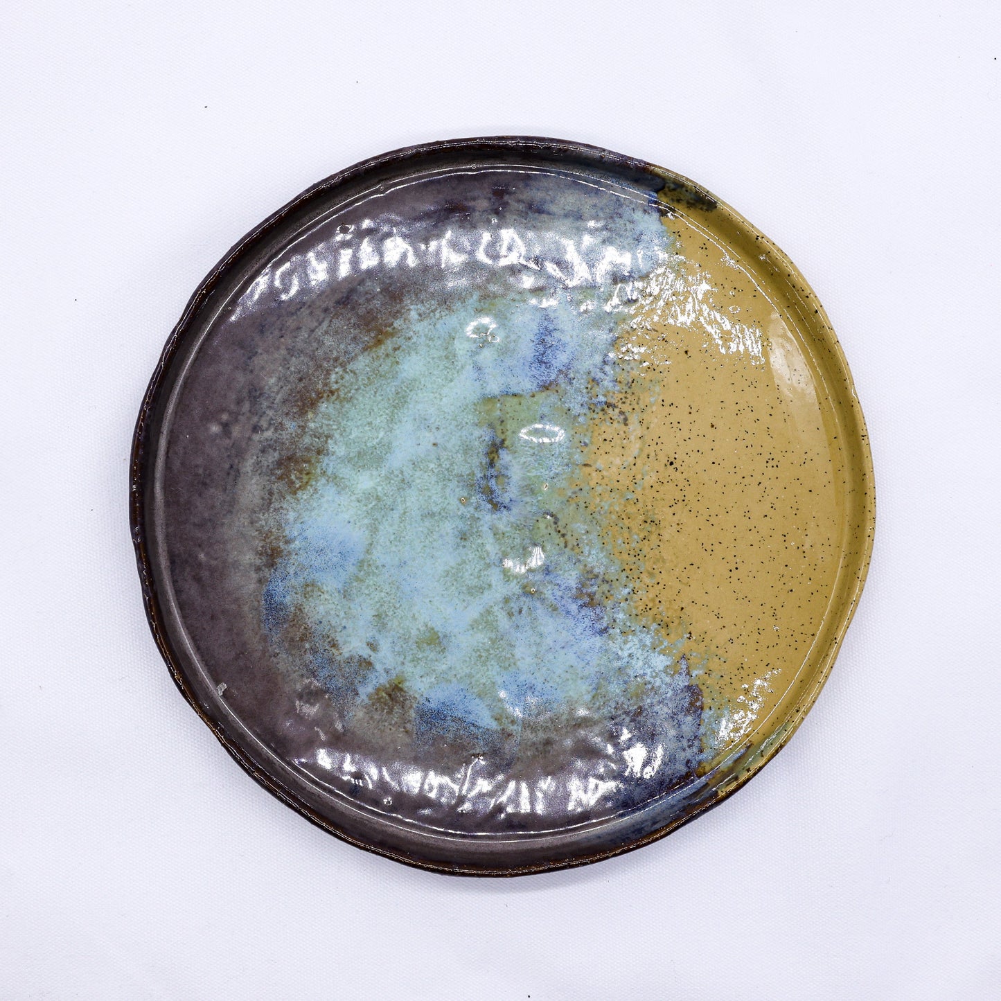27 cm Shoreline Stoneware Handmade Ceramic Dinner Plate