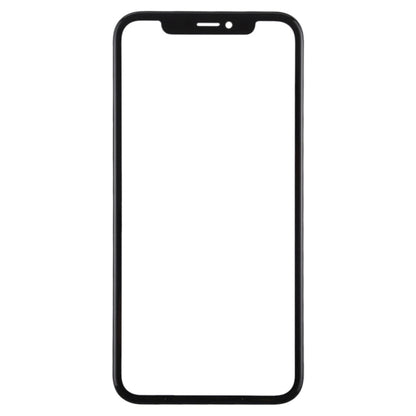 Front Screen Outer Glass Lens with Frame & OCA Optically Clear Adhesive for iPhone 11, For iPhone 11 (with OCA)
