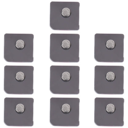 10 PCS Microphone Dustproof Mesh for iPhone 12 / 12 Pro, For iPhone 12 / 12 Pro
