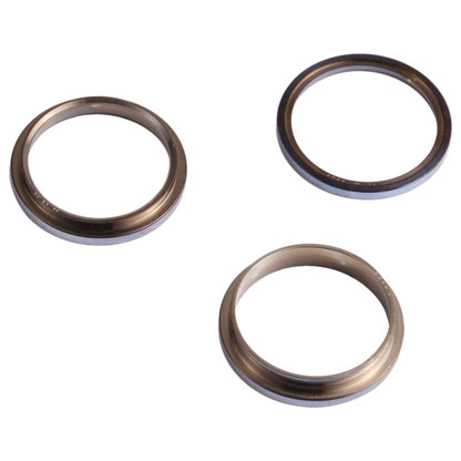 3 PCS Rear Camera Glass Lens Metal Outside Protector Hoop Ring for iPhone 13 Pro Max, For iPhone 13 Pro Max