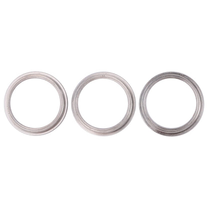 3 PCS Rear Camera Glass Lens Metal Protector Hoop Ring for iPhone 11 Pro & 11 Pro Max, For iPhone 11 Pro & 11 Pro Max