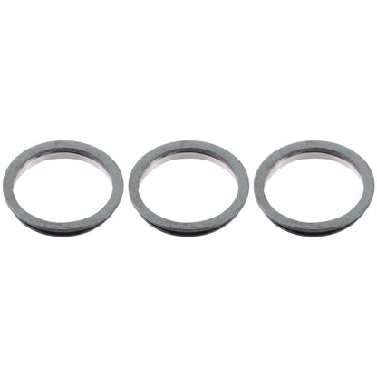 3 PCS Rear Camera Glass Lens Metal Protector Hoop Ring for iPhone 12 Pro Max, For iPhone 12 Pro Max